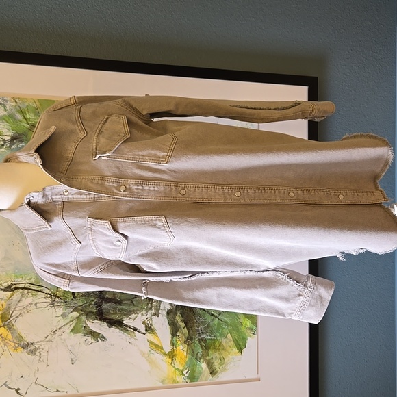 RE/DONE Oversized Shirt Jacket - Picture 5 of 9